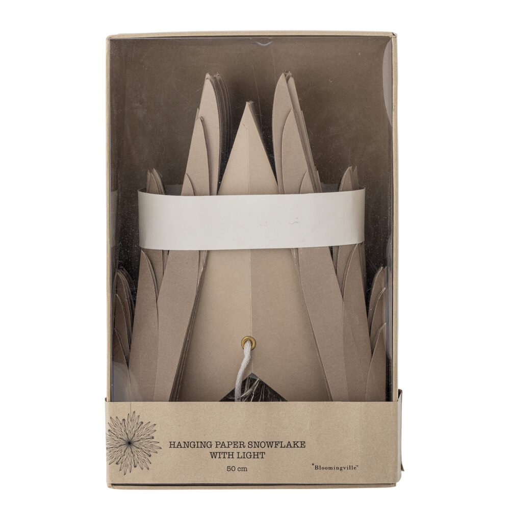 Elijas Star w/Light, Brown, FSC® Mix, Paper - Image 3
