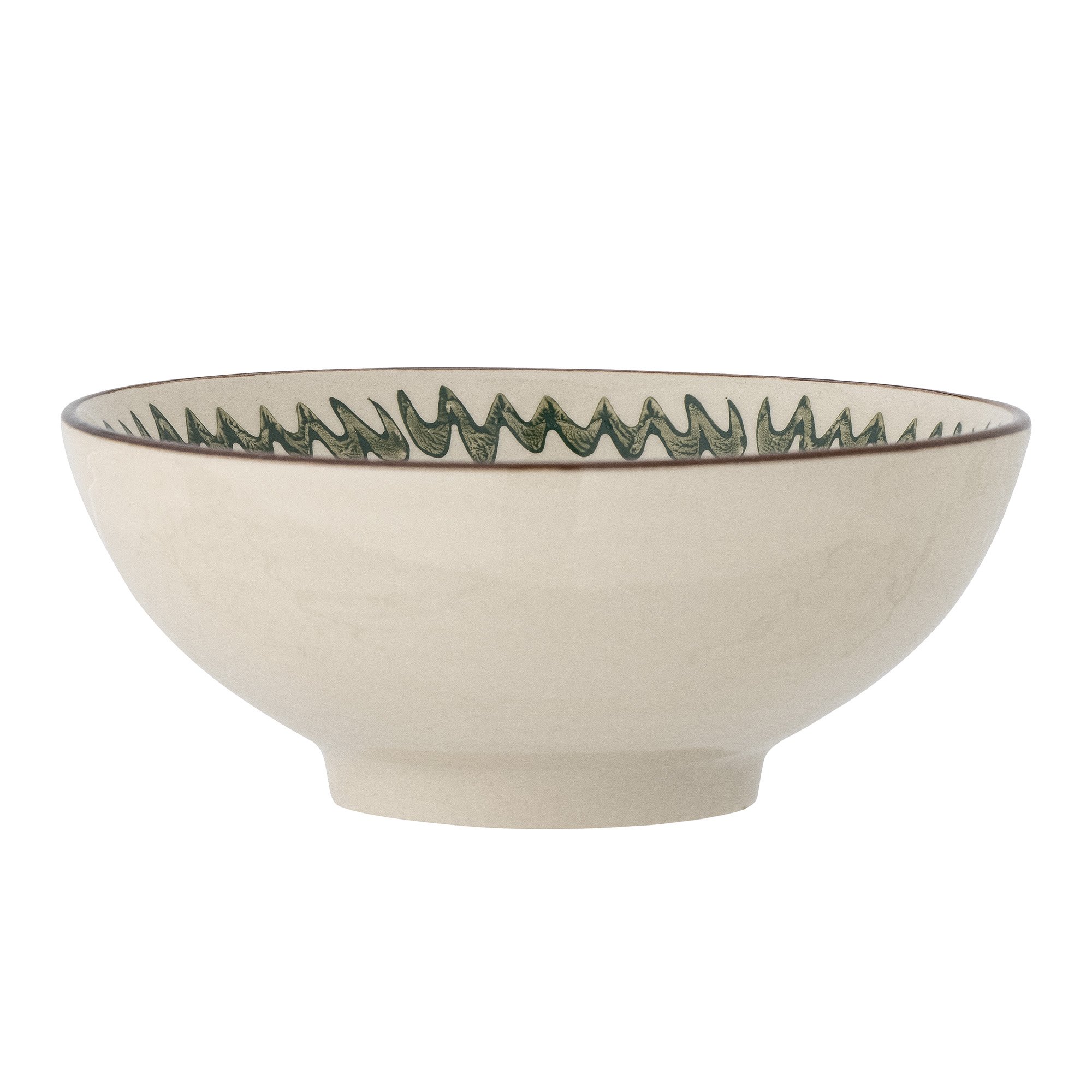Heikki Bowl, Green, Stoneware - Image 3