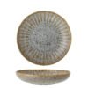 Fleur Plate Deep, Nature, Stoneware