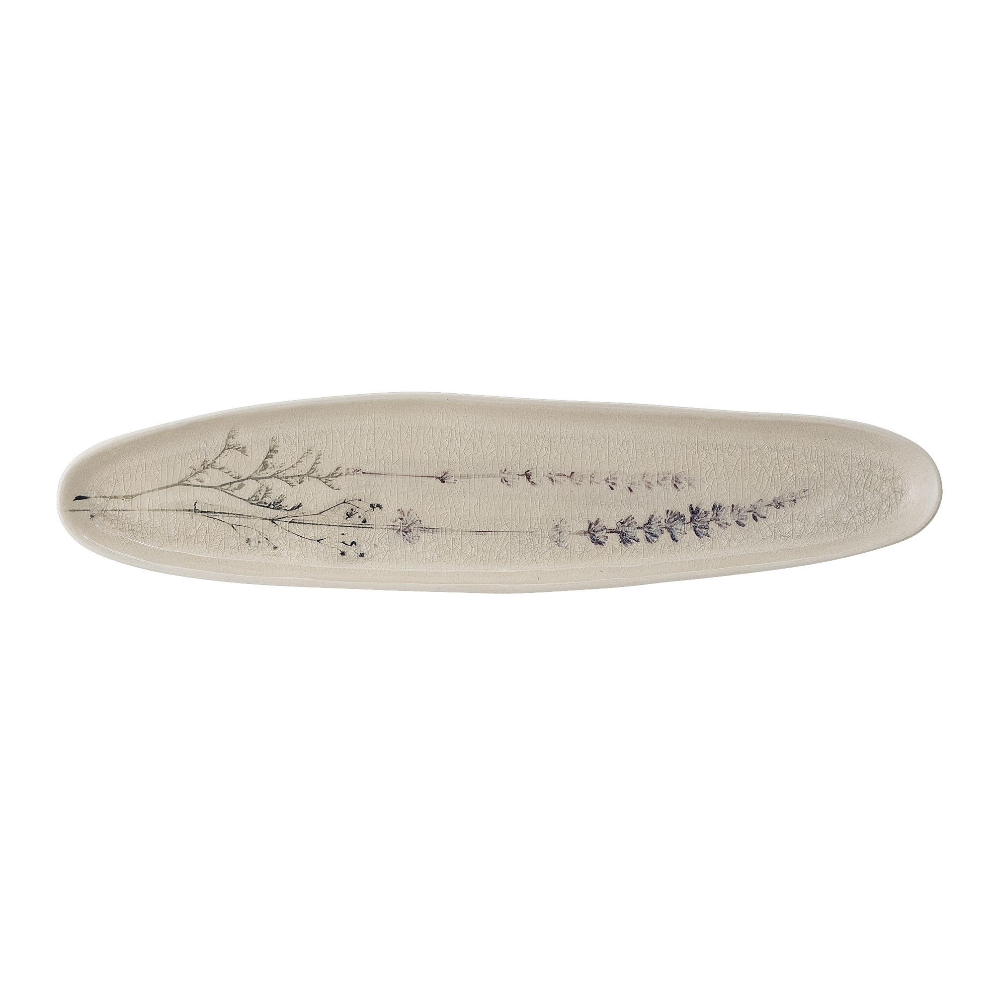 Bea Serving Plate, Nature, Stoneware - Image 3
