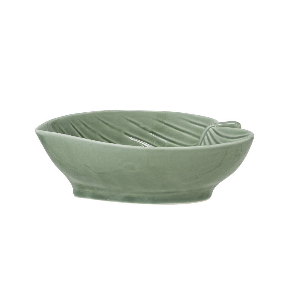 Savanna Bowl, Green, Stoneware - Image 3