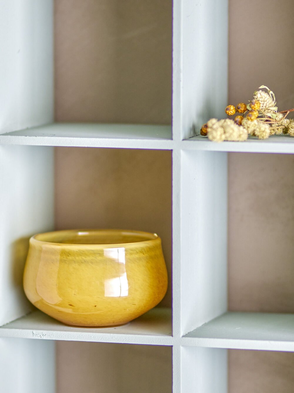 Jose Votive, Yellow, Glass - Image 2