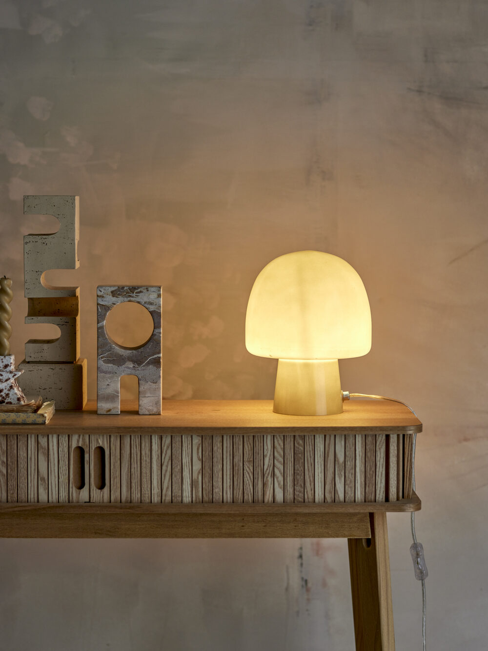 Paddy Table lamp, Green, Glass - Image 5