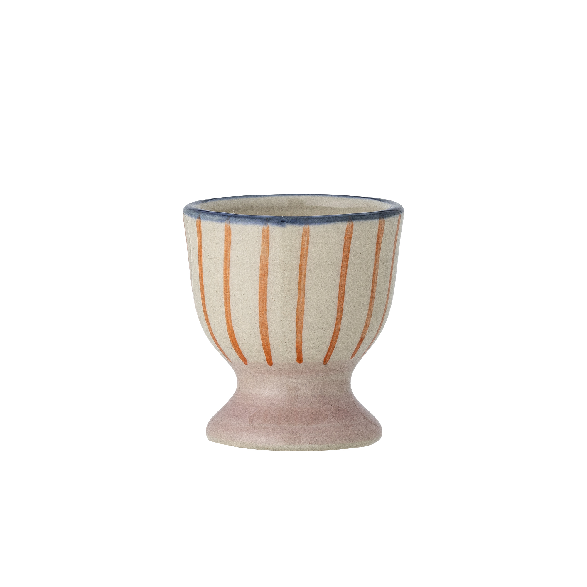 Eviaya Egg Cup, Blue, Stoneware - Image 3