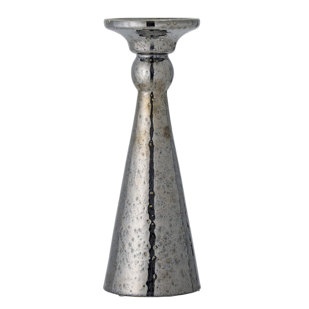 Sail Candle Holder, Black, Ceramic