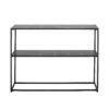 June Console Table, Black, Stone