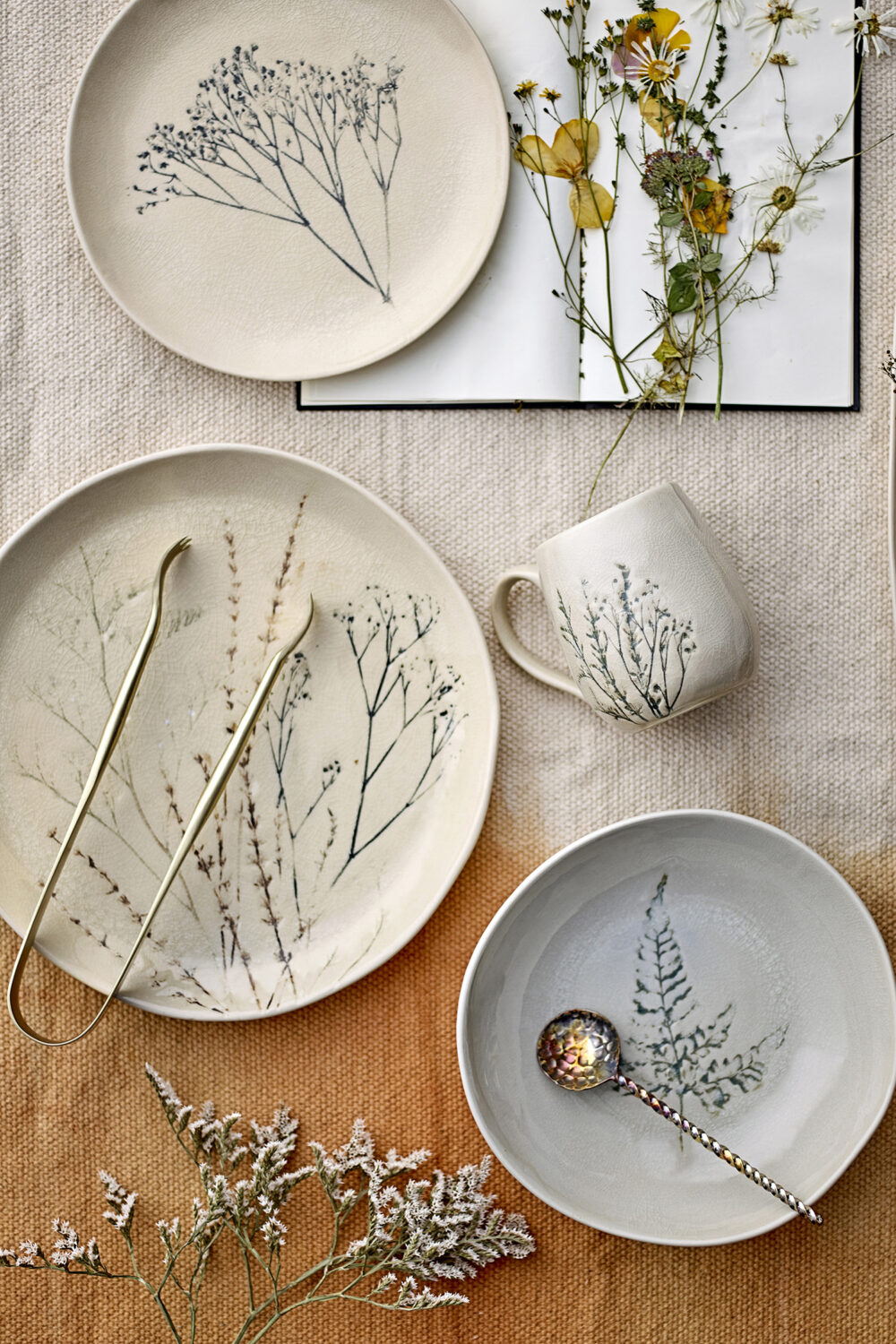 Bea Plate Deep, Multipack, Nature, Stoneware - Image 2