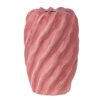 Rowena Vase, Rose, Stoneware