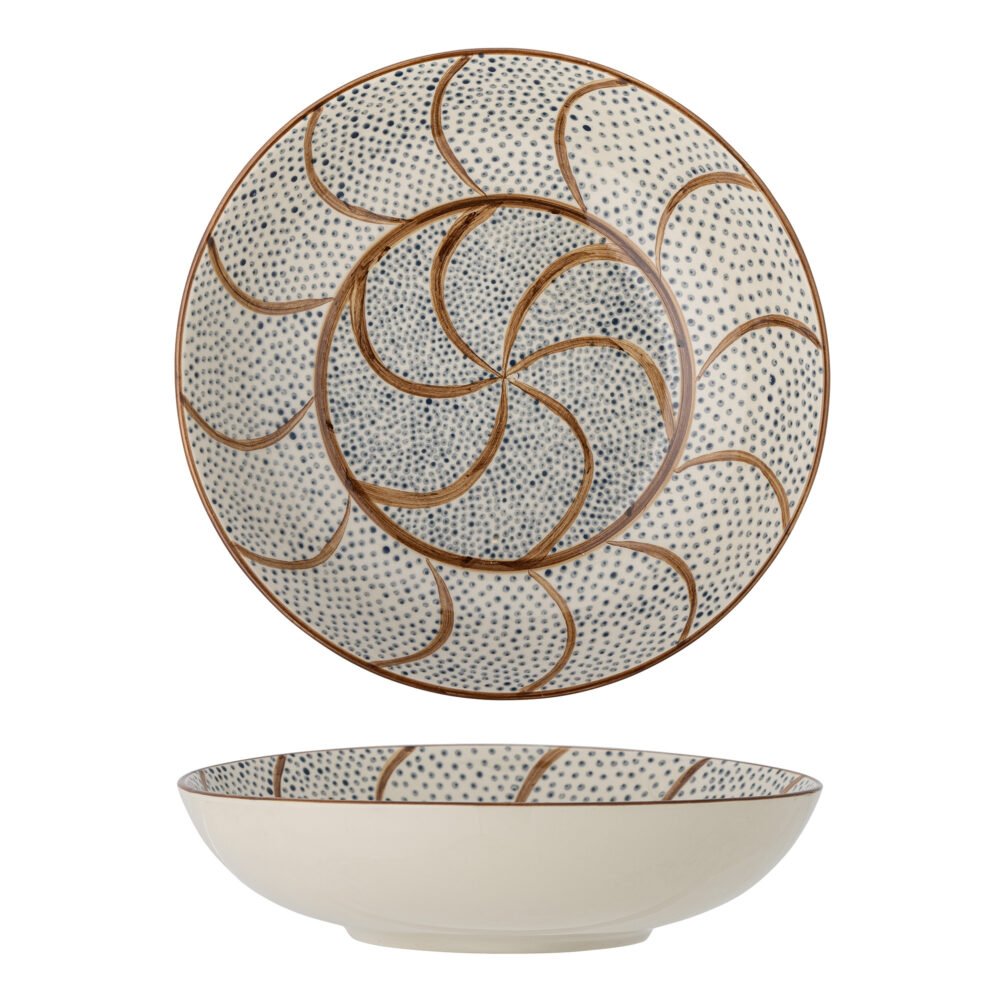Heikki Bowl, Brown, Stoneware