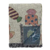 Caramella Throw, Nature, Recycled Cotton