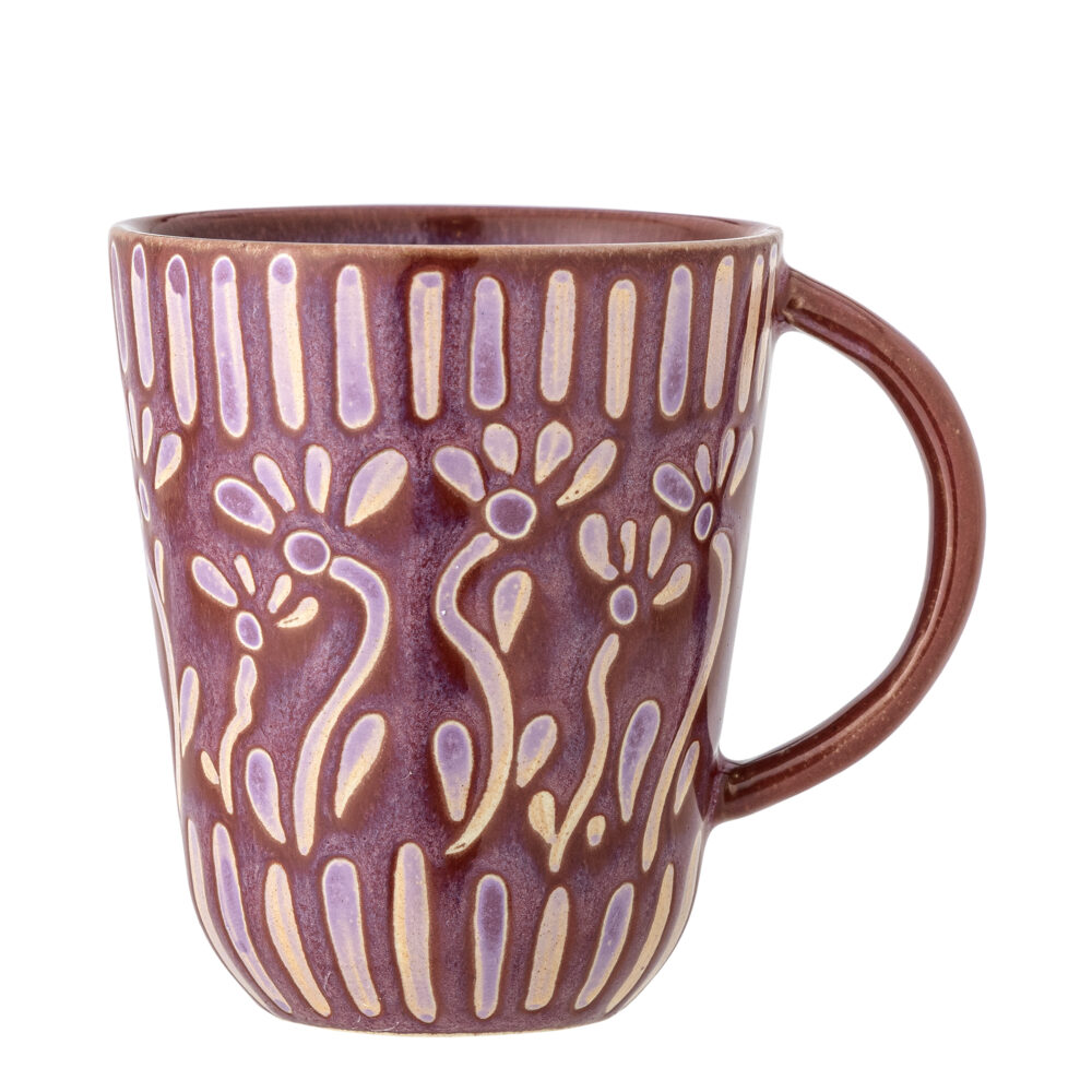 Samsin Mug, Purple, Stoneware