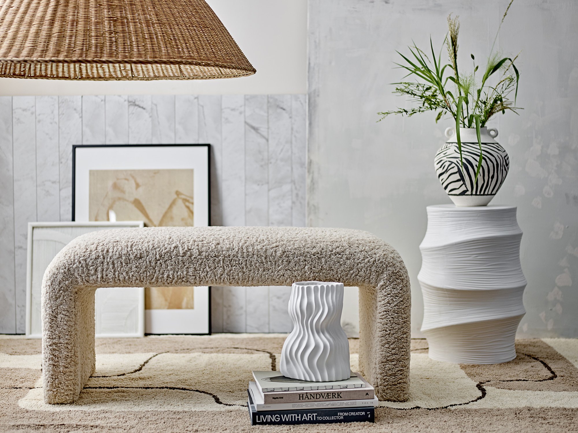 Camine Pendant Lamp, Nature, Rattan - Image 4