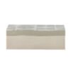 Kabela Box w/Lid, Grey, Resin