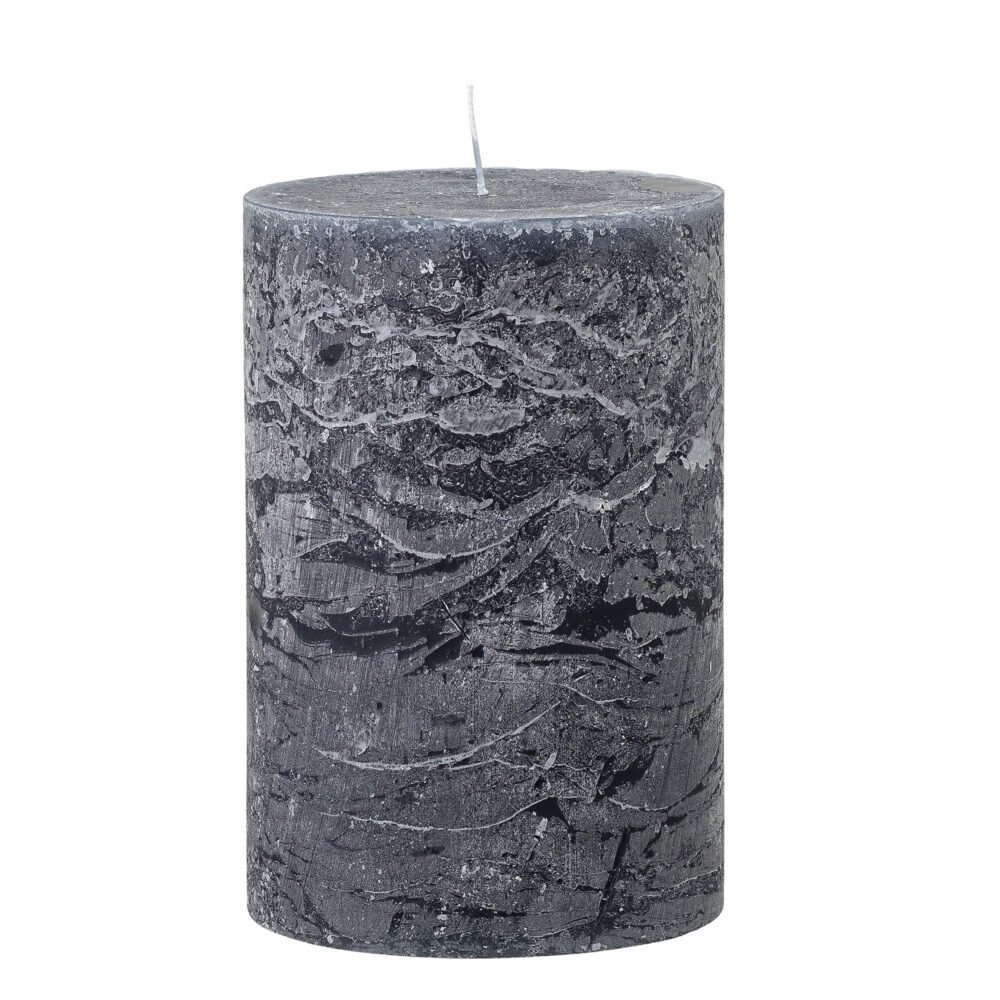 Rustic Candle, Grey, Paraffin
