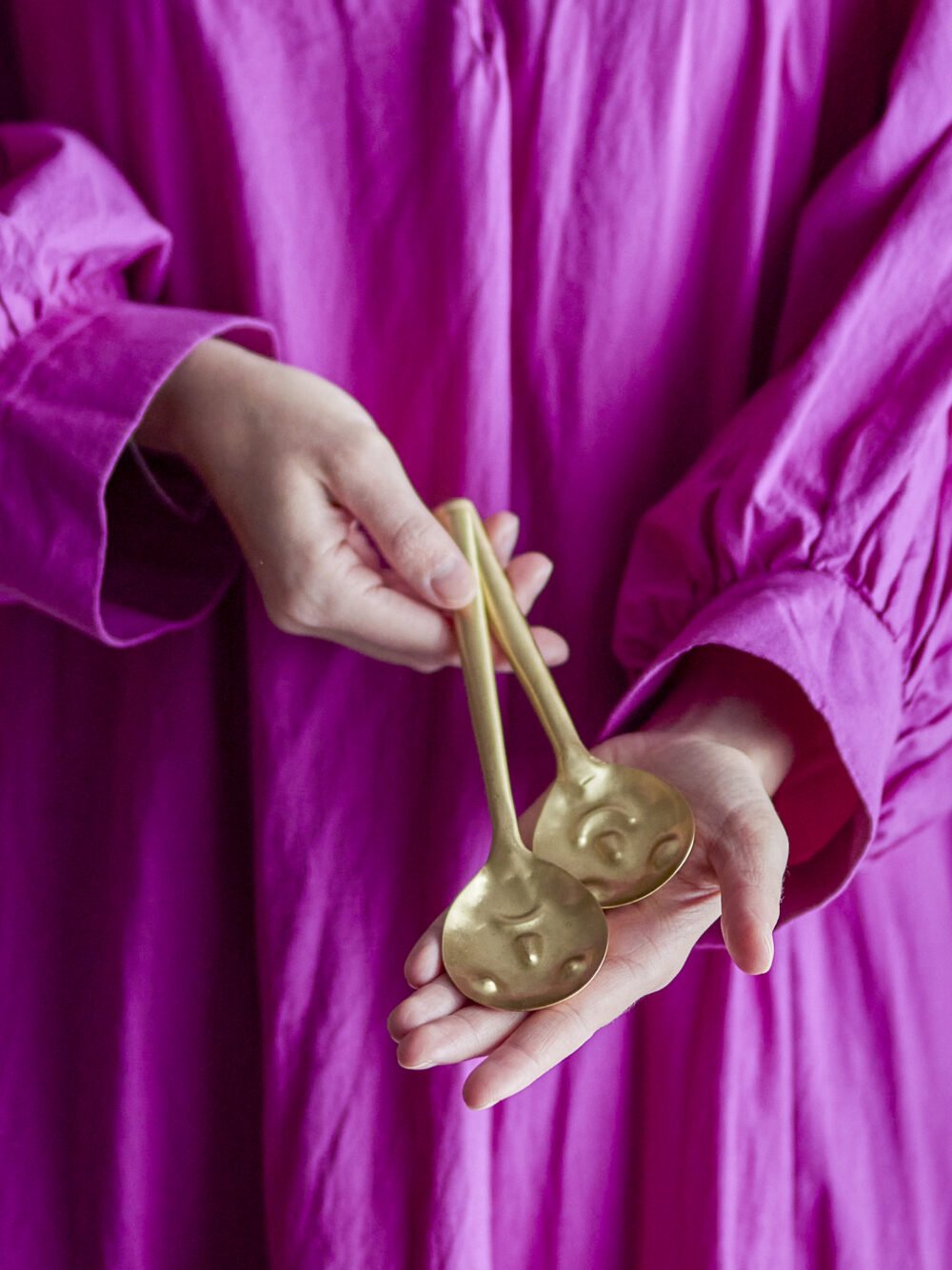 Izna Spoon, Brass, Brass - Image 2