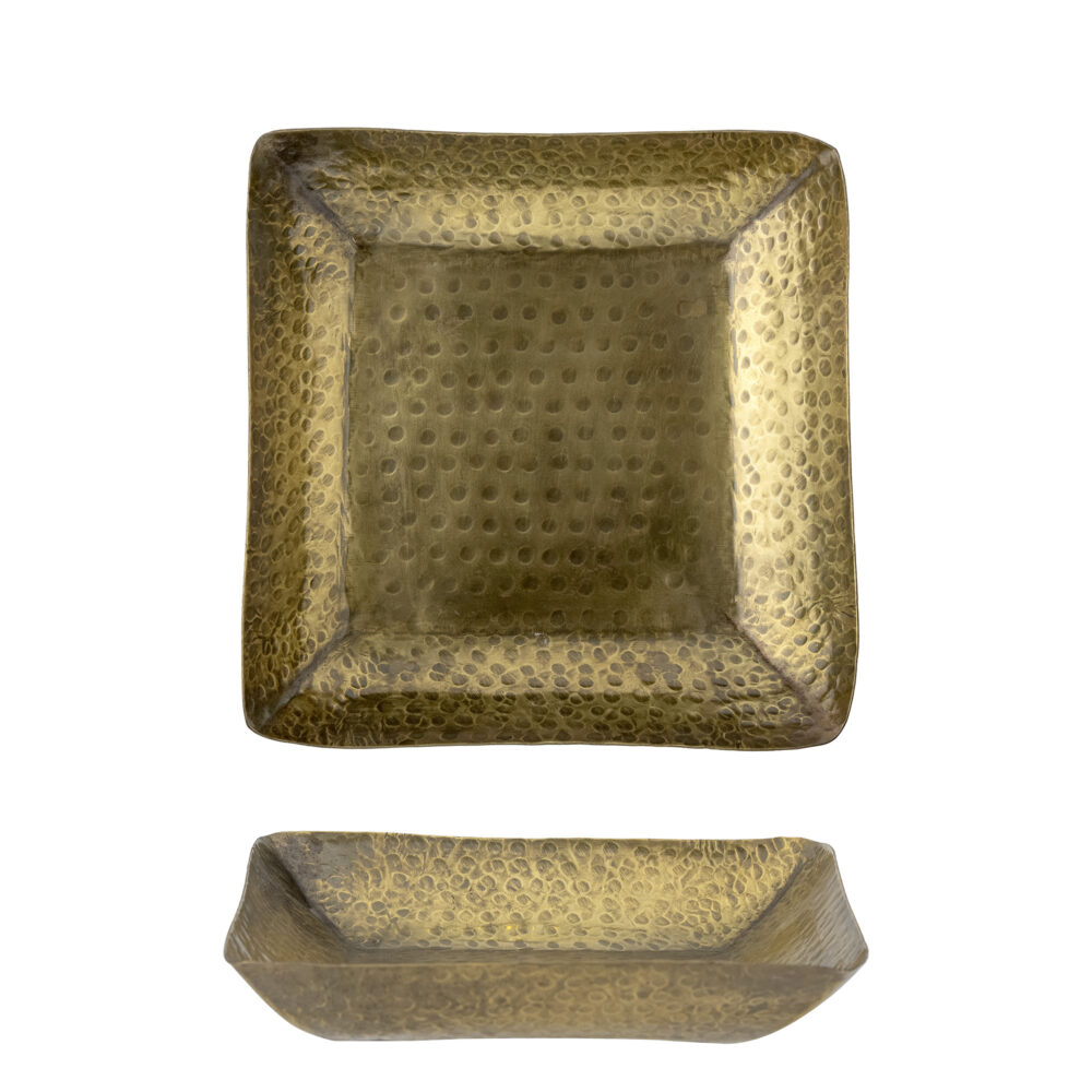 Kobra Tray, Brass, Metal