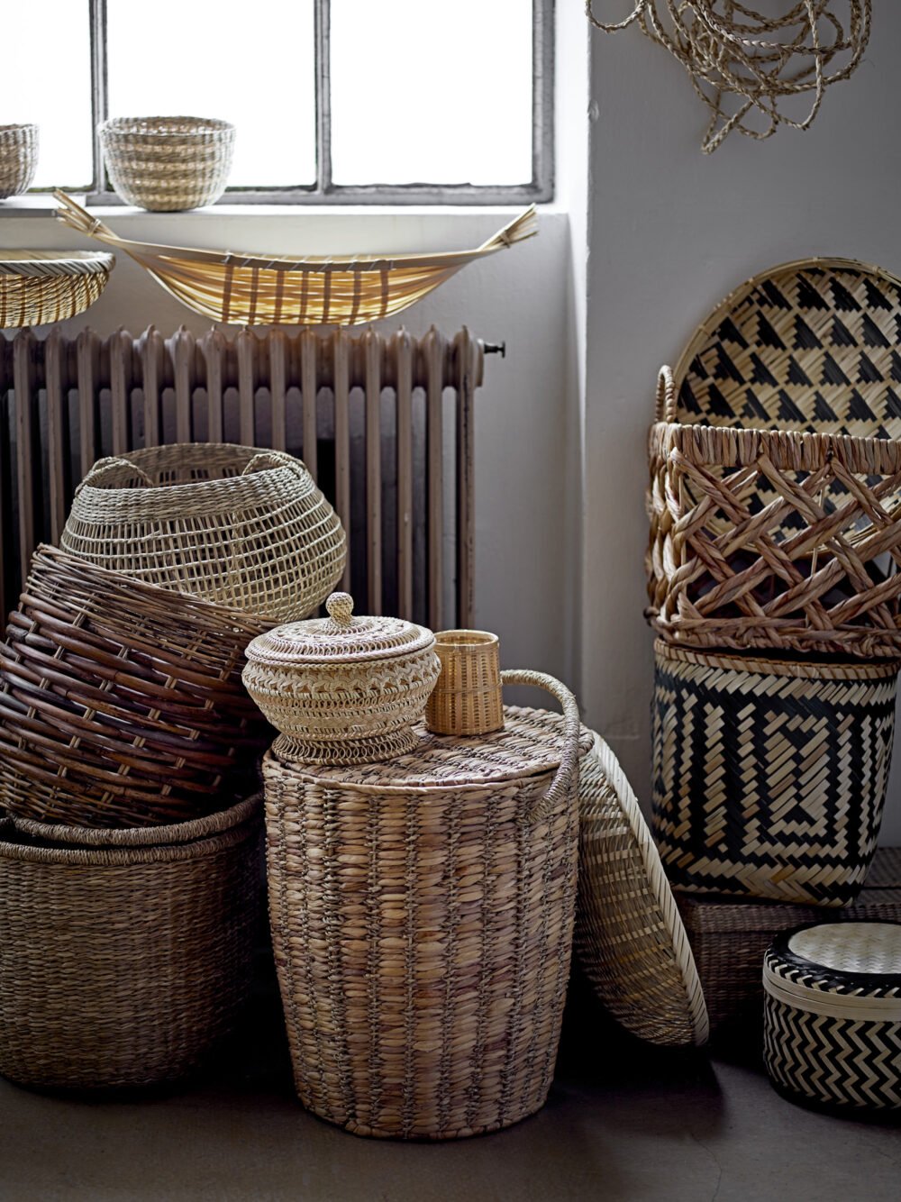 Gene Basket, Nature, Bamboo - Image 3