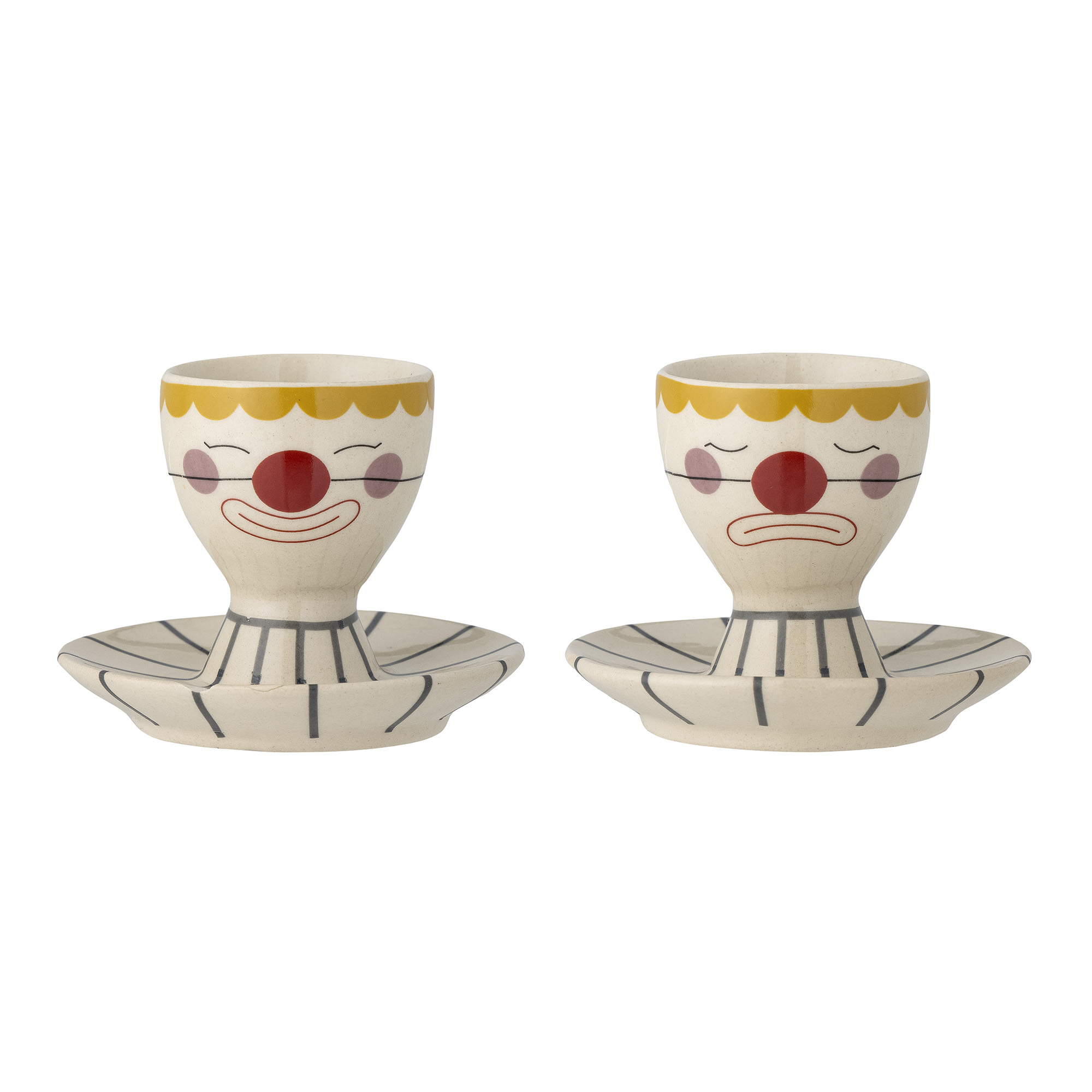 Fizbo Egg Cup, Nature, Stoneware - Image 3