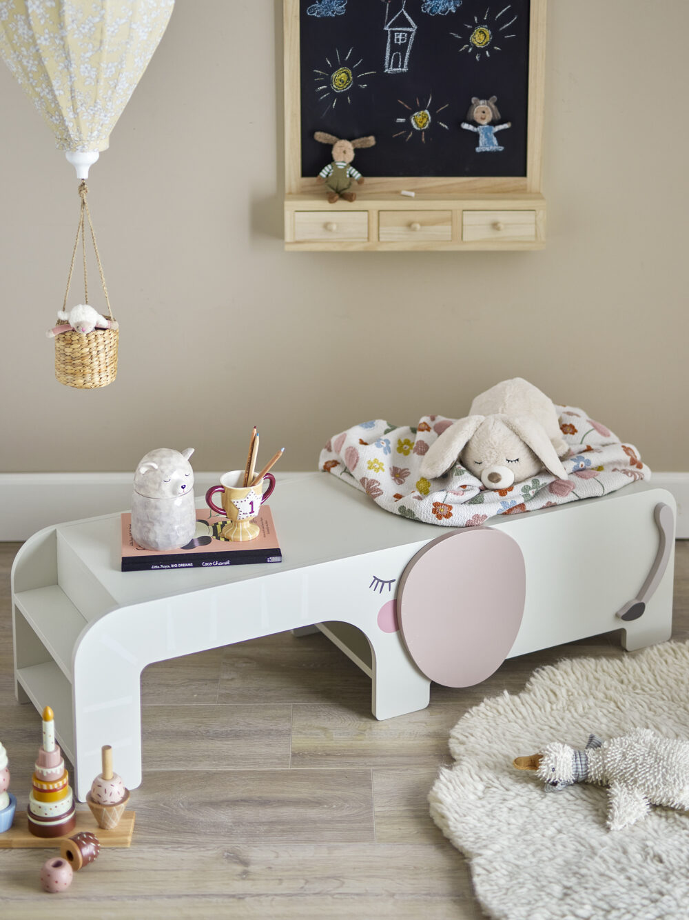 Ferdinand Bench, Grey, FSC®100%, MDF - Image 5