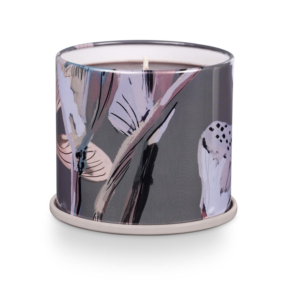 Woodfire Vanity Tin Candle, Brown, - Image 3