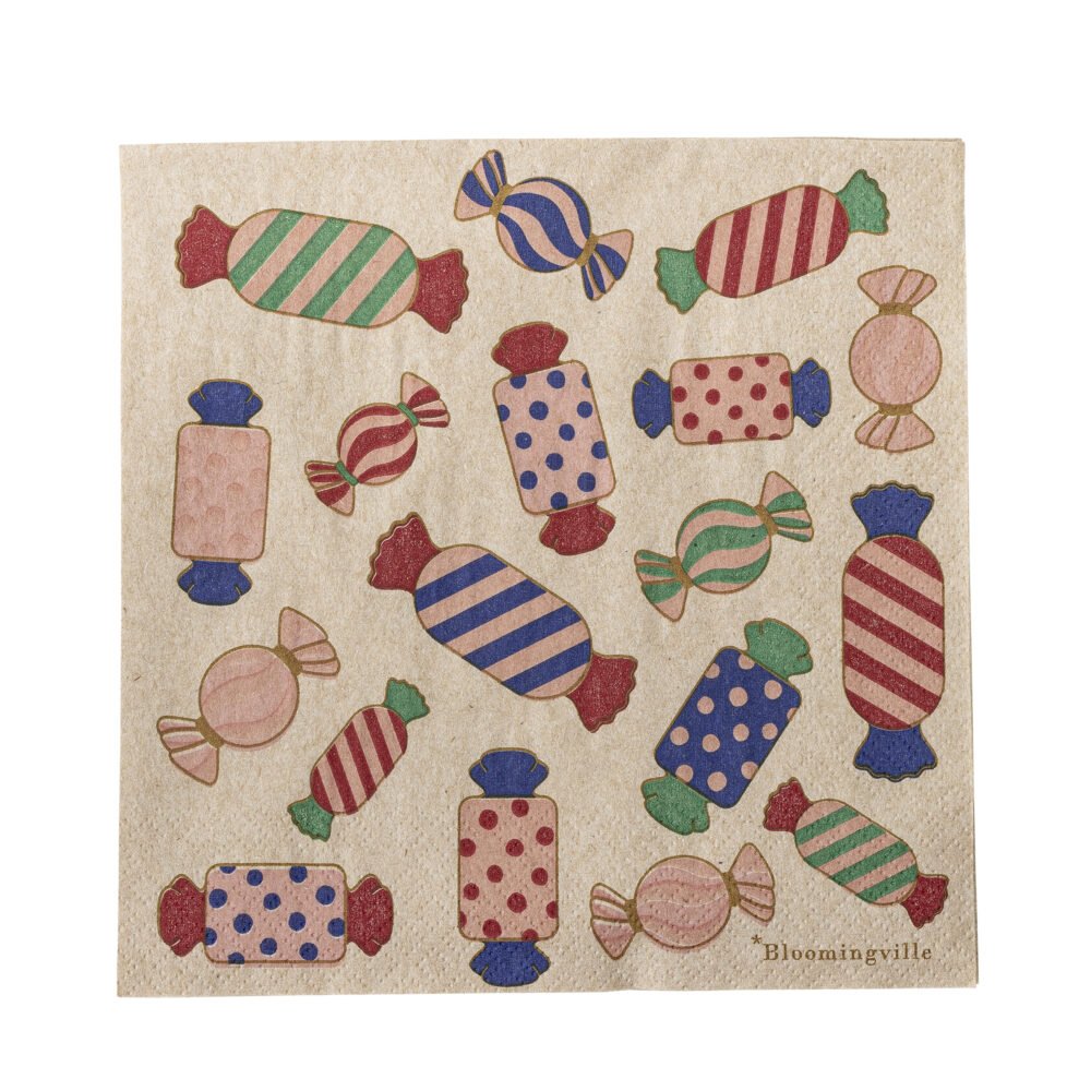 Caramella Napkin, Rose, FSC® Recycled, Paper