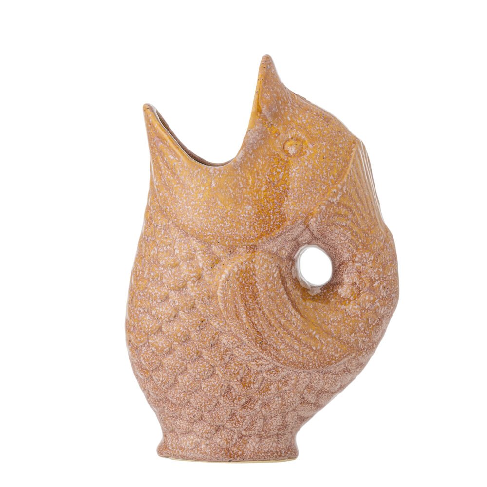 Harvey Vase, Brown, Stoneware
