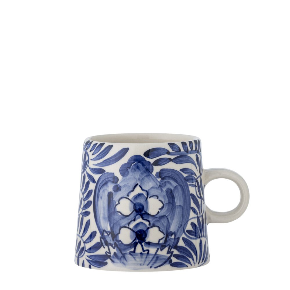 Karlie Mug, Blue, Stoneware