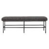 Farell Bench, Grey, Polyester