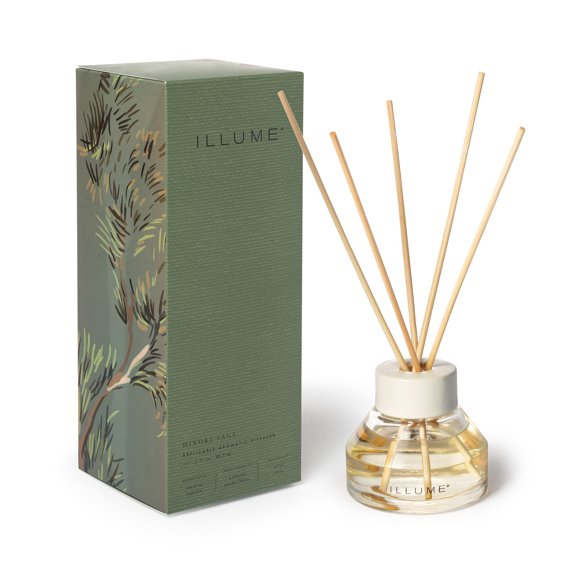 Hinoki Sage Scent Diffuser, Green,