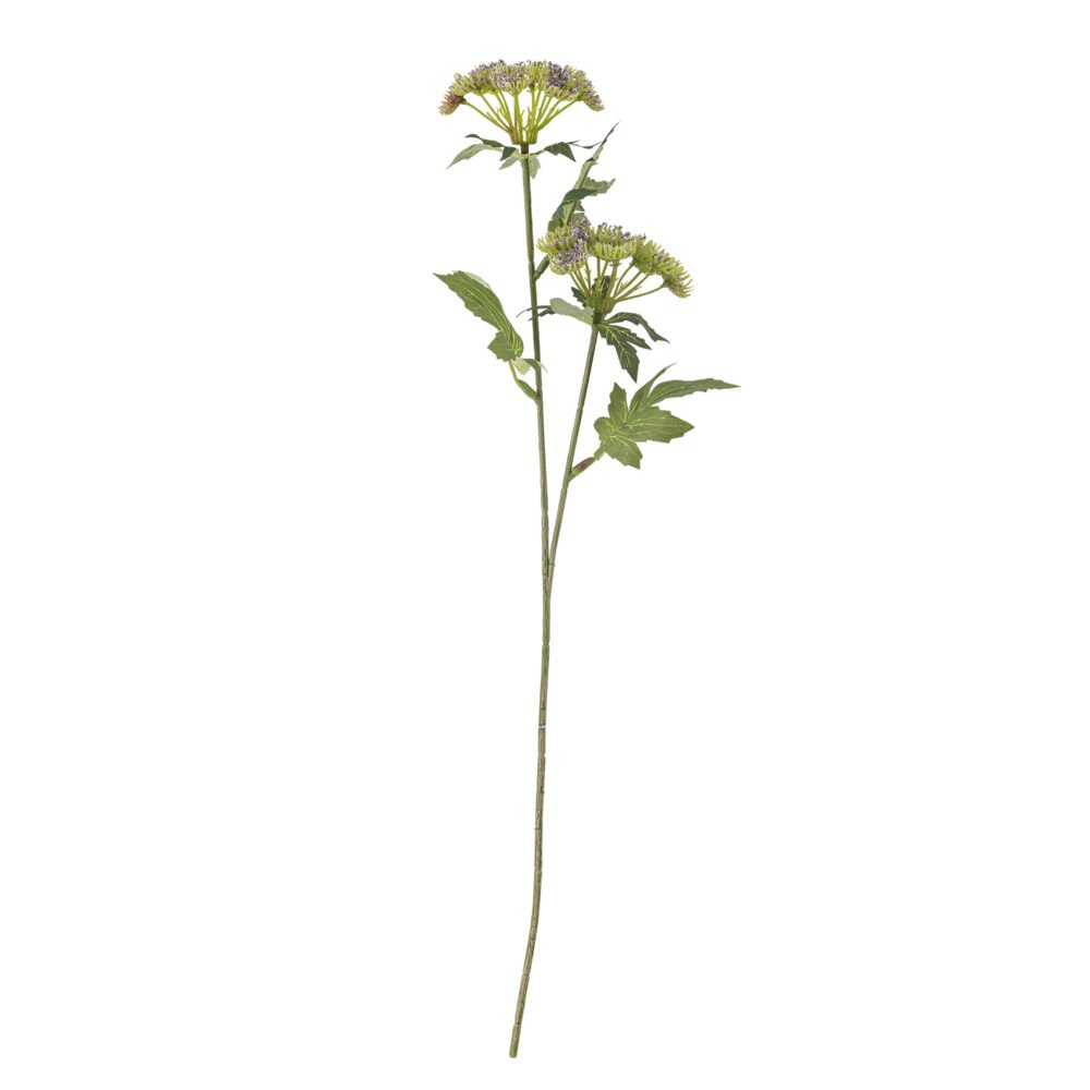 Throatwort Stem, Purple, Artificial Flowers