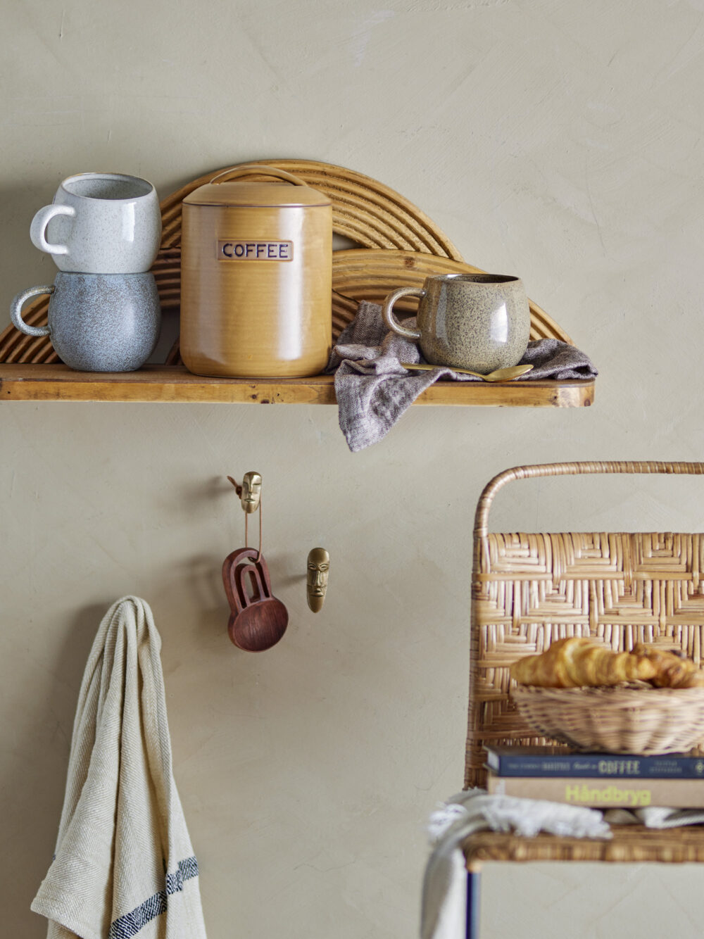 Addison Mug, Grey, Stoneware - Image 3