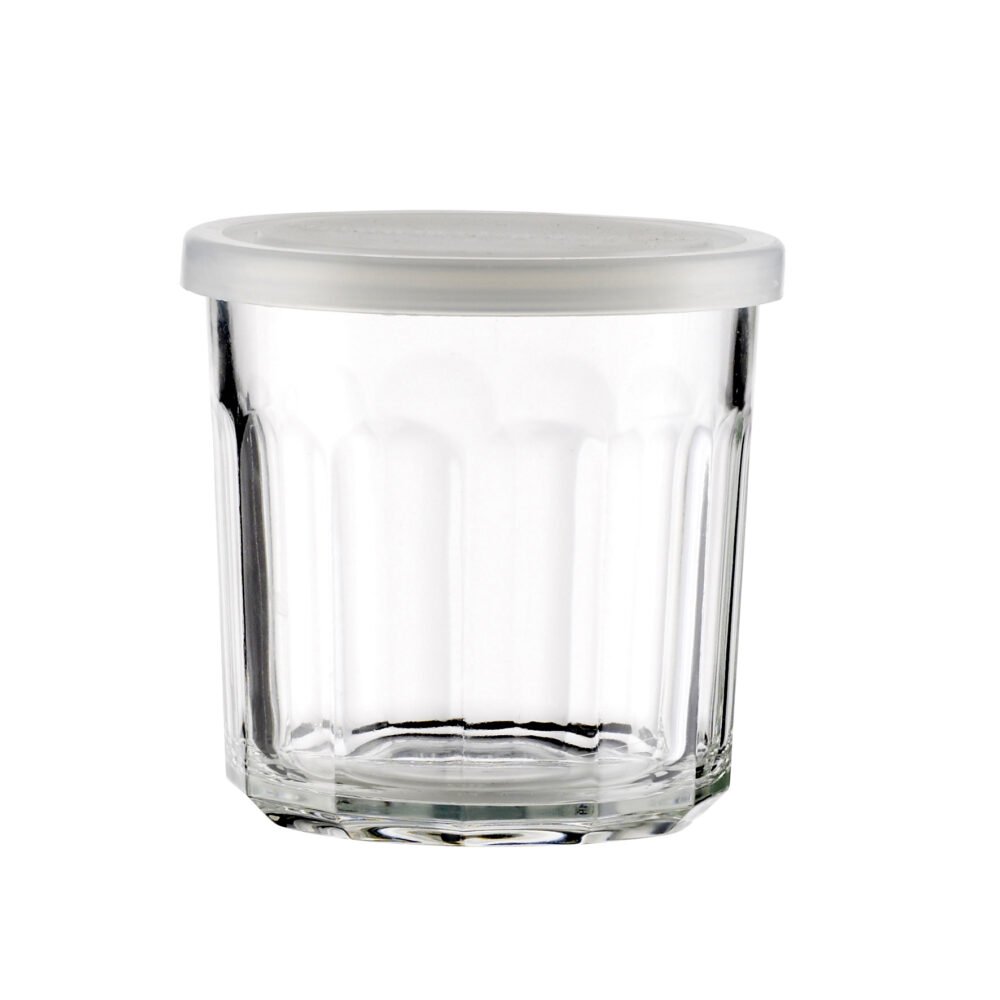 Tessa Jar w/Lid, Clear, Glass