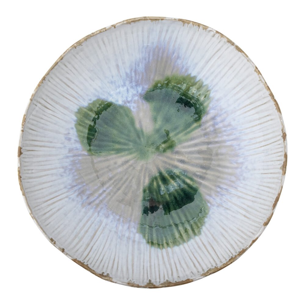 Mati Bowl, Green, Stoneware - Image 3