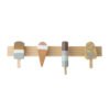 Zyon Coat Rack, Brown, FSC®100%, Beech
