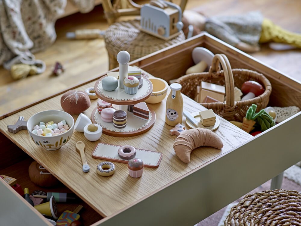 Snorre Play Set, Food, Brown, Cotton - Image 3