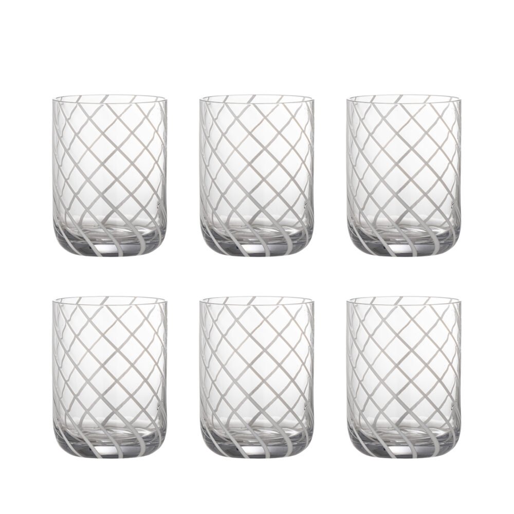 Havin Drinking Glass, Multipack, Clear, Glass