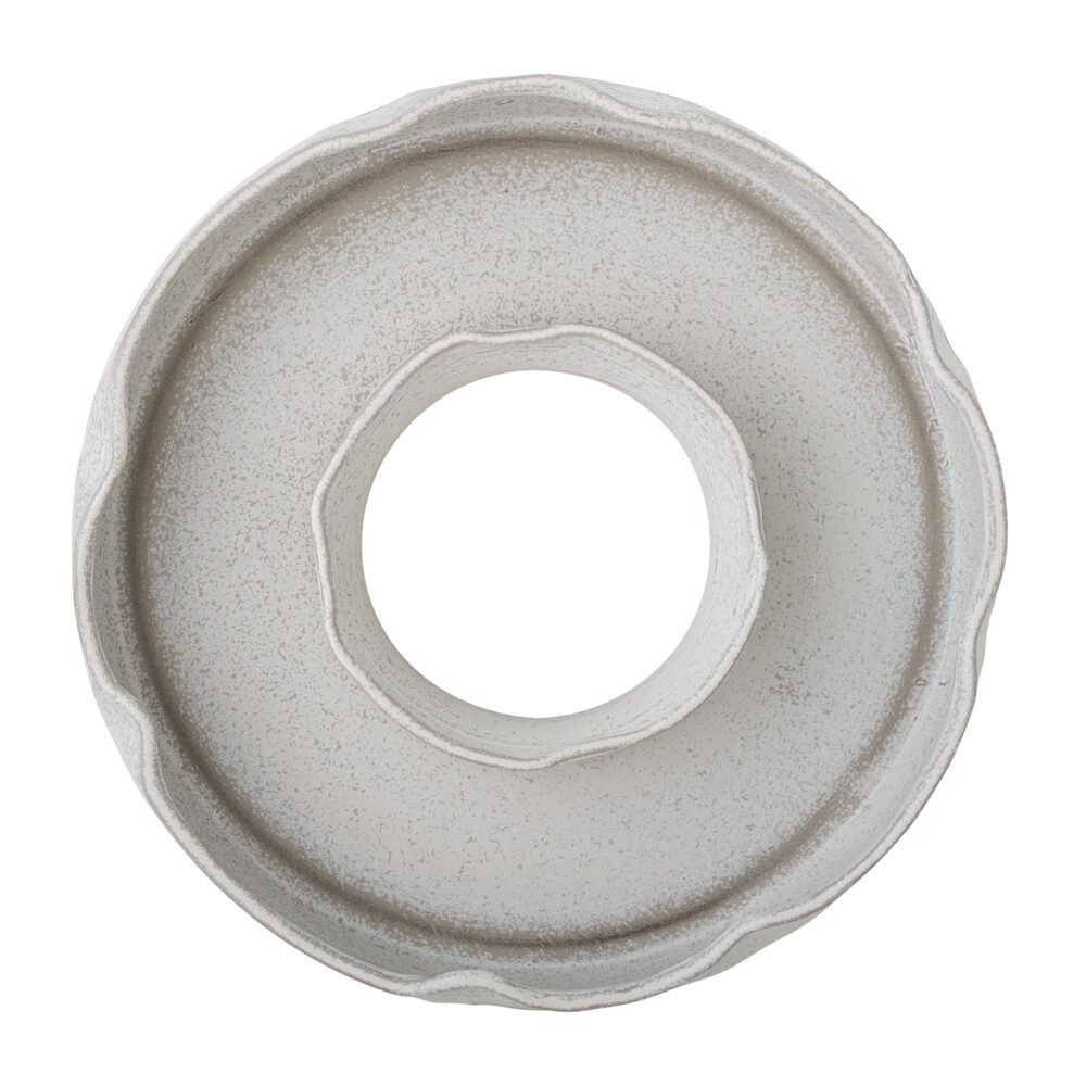 Leda Tray, Grey, Stoneware - Image 3