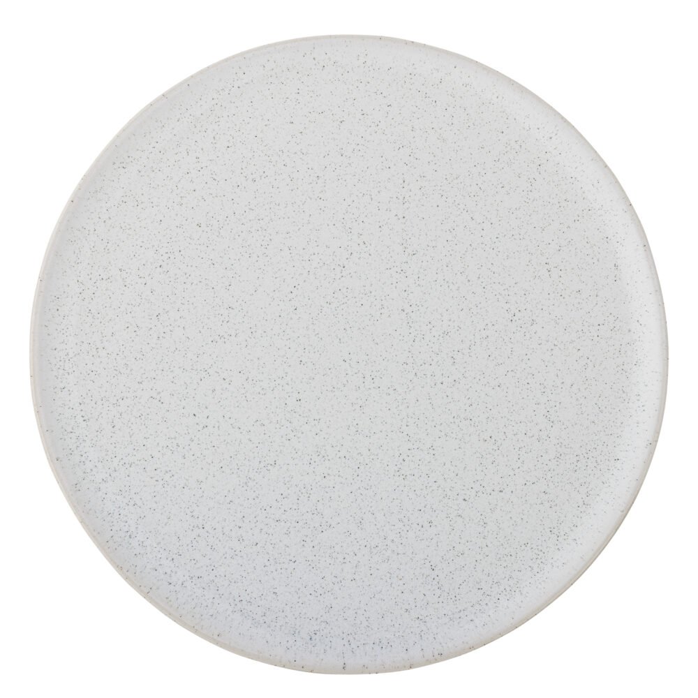 Addison Plate, White, Stoneware - Image 3