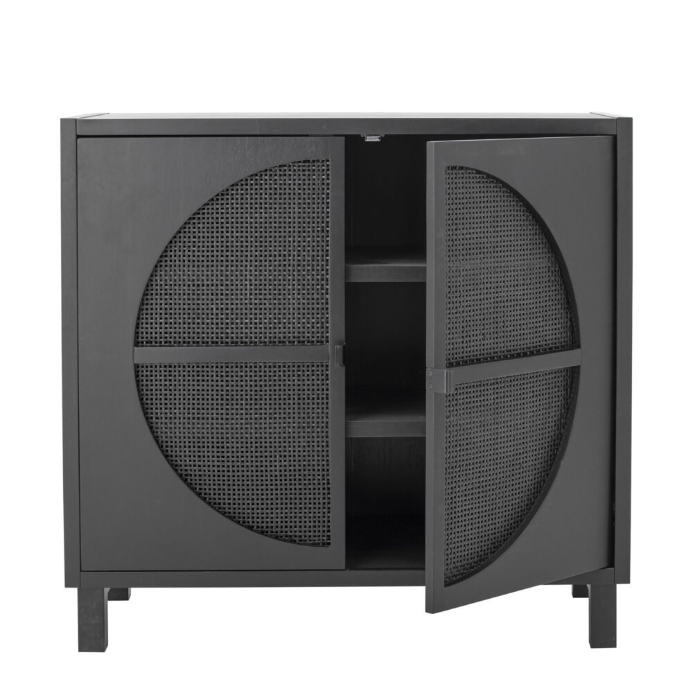 Trento Cabinet, Black, Gmelina wood - Image 4
