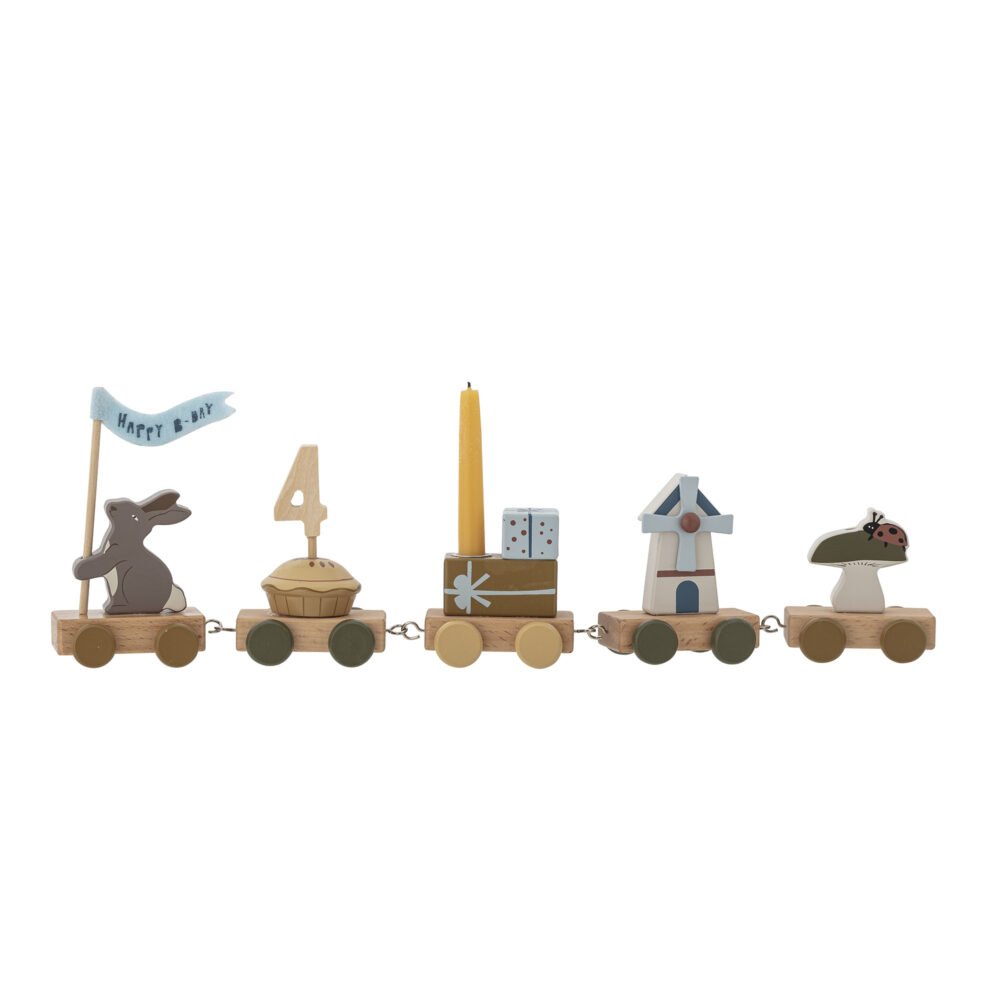 Alfi Birthday Decoration, Brown, FSC®100%, MDF