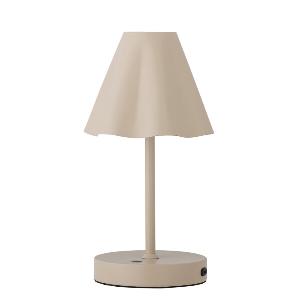 Lianna Portable Lampe, Rechargeable, Nature, Metal