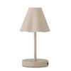 Lianna Portable Lampe, Rechargeable, Nature, Metal