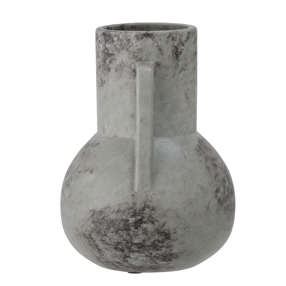 Tias Vase, Grey, Ceramic - Image 3