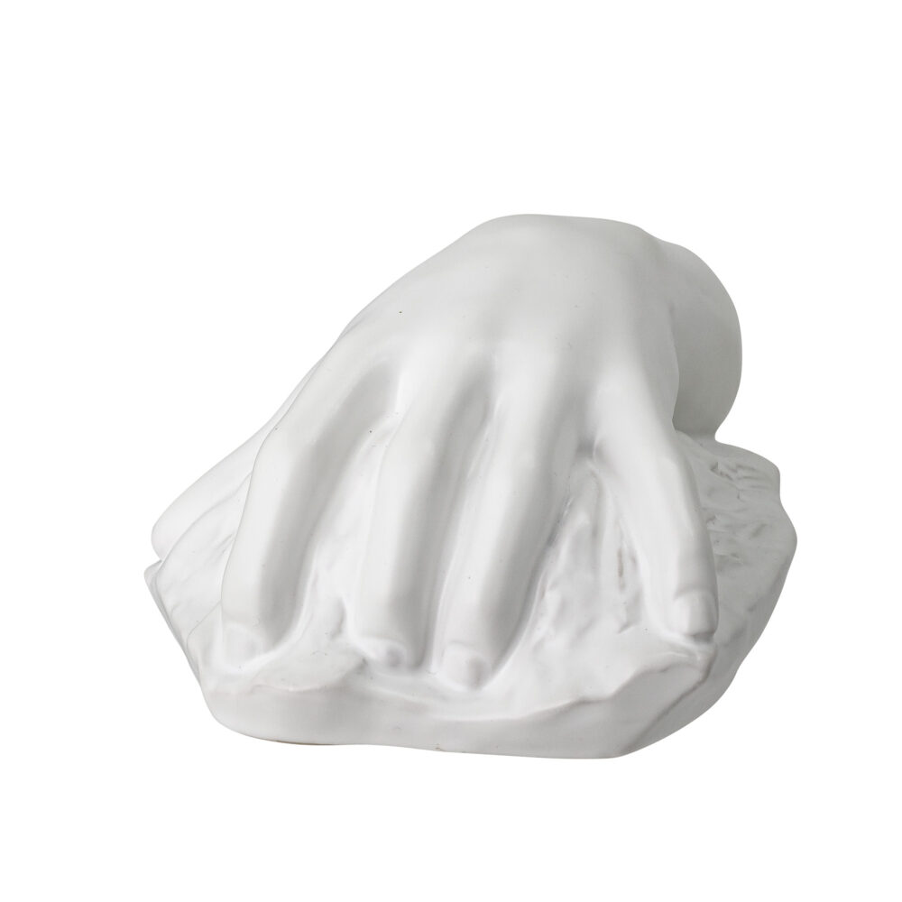 Shirie Deco, White, Stoneware - Image 4