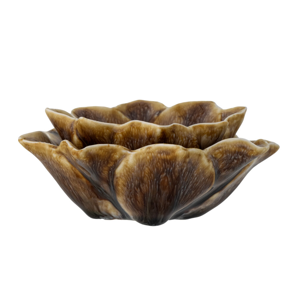 Dinah Votive, Brown, Stoneware - Image 3