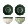 Grazia Bowl, Green, Stoneware