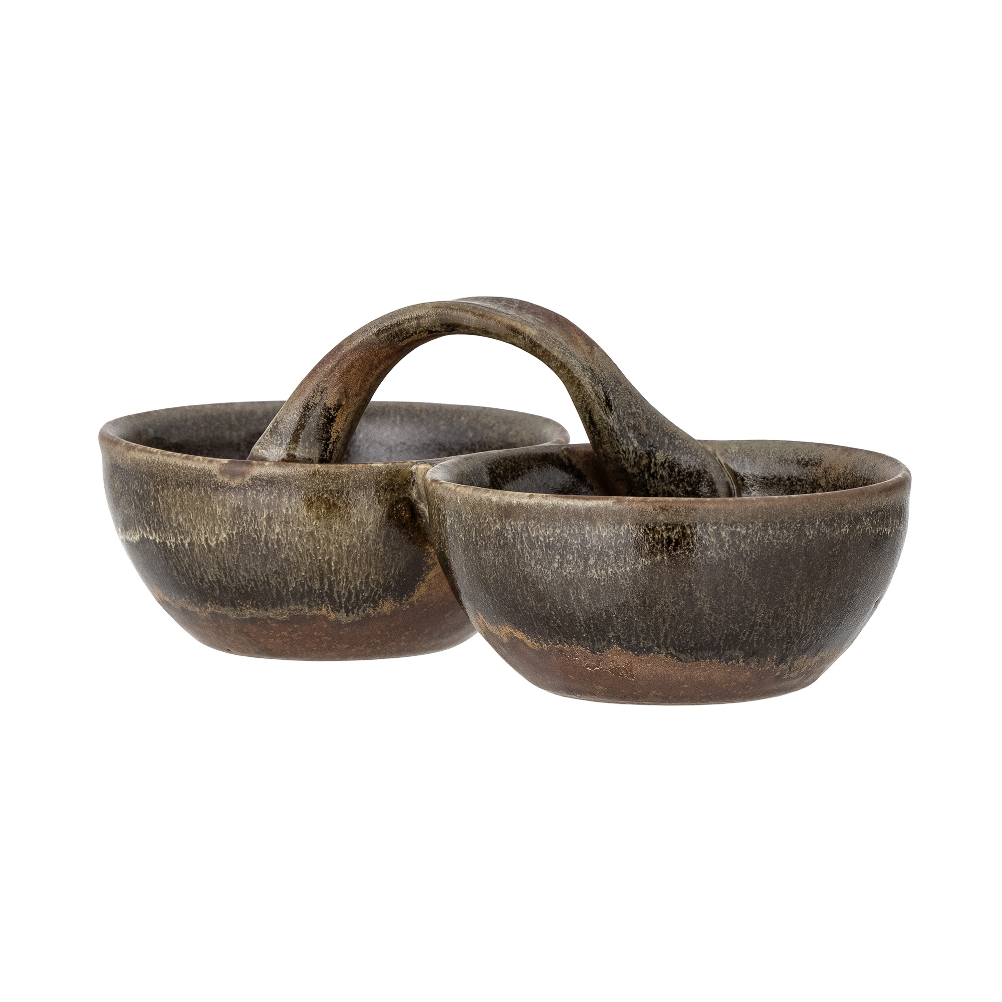 Edris Bowl, Brown, Stoneware - Image 2