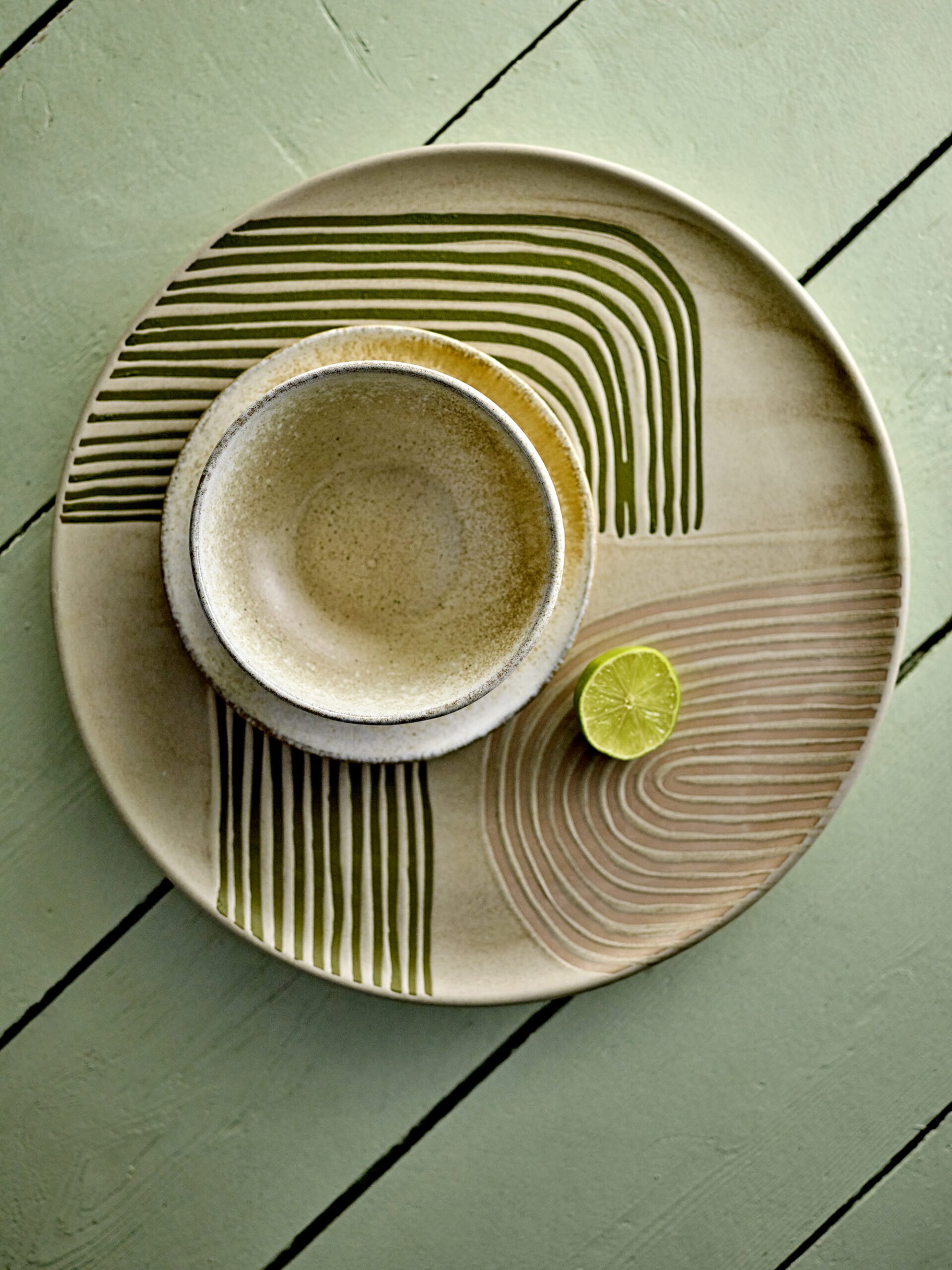 Amica Serving Plate, Rose, Stoneware - Image 5