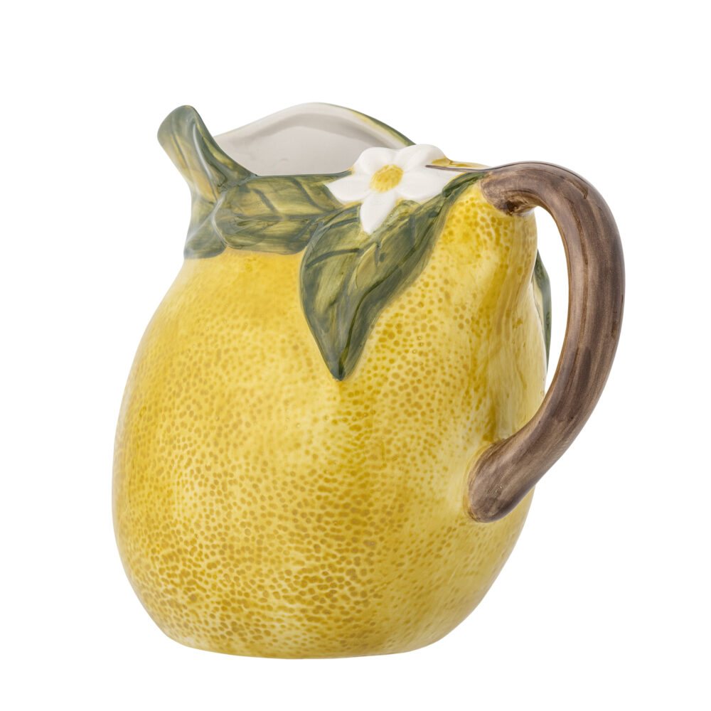 Limone Jug, Yellow, Stoneware - Image 3