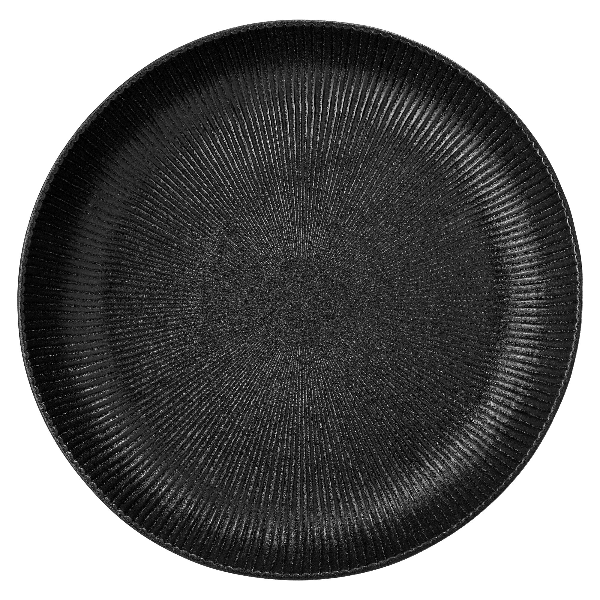 Neri Bowl, Black, Stoneware - Image 2